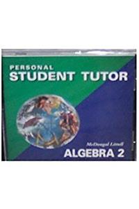 McDougal Littell High School Math: Personal Student Tutor Site License with CD-ROM Algebra 2