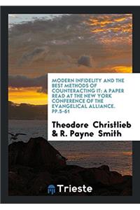 Modern Infidelity and the Best Methods of Counteracting It