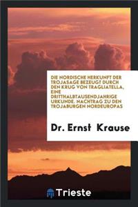 Die Nordische Herkunft Der Trojasage Bezeugt Durch Den Krug Von Tragliatella ...