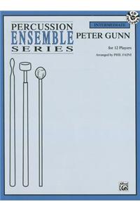 Peter Gunn: Percussion Ensemble, Book & CD [With CD]