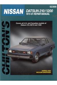 Nissan Datsun 210 and 1200, 1973-81