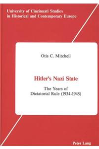 Hitler's Nazi State