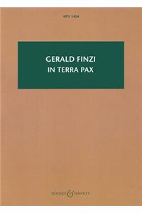 In terra pax Op. 39