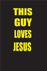 This guy loves jesus