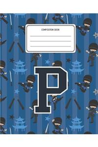 Composition Book P