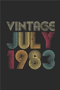 Vintage July 1983