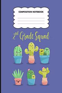 2nd grade Squad Composition Notebook
