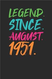 Legend Since August 1951