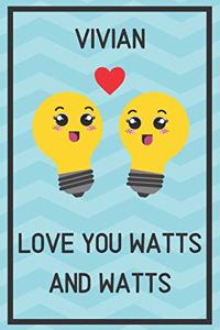 Vivian Love You Watts and Watts