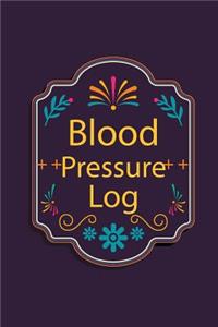 Blood Pressure Log Book