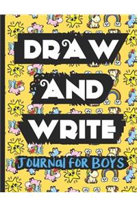 Draw and Write Journal for Boys