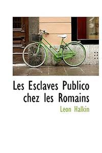 Les Esclaves Publico Chez Les Romains