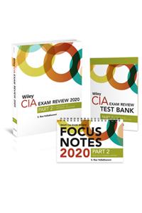 Wiley CIA Exam Review 2020 + Test Bank + Focus Notes: Part 2, Practice of Internal Auditing Set