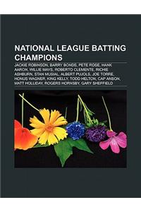 National League Batting Champions