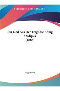 Ein Lied Aus Der Tragodie Konig Oedipus (1883)