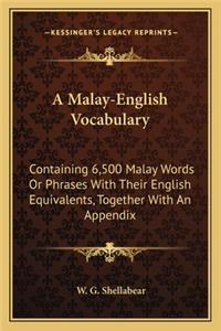 Malay-English Vocabulary