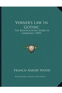 Verner's Law In Gothic