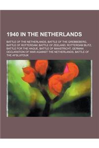 1940 in the Netherlands
