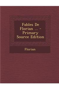 Fables de Florian ...