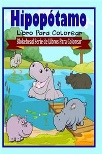 Hipopótamo LIbro Para Colorear
