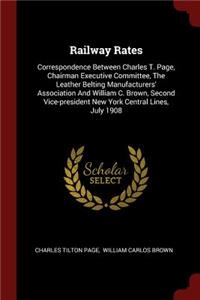 Railway Rates