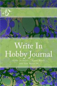 Write In Hobby Journal