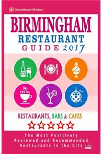 Birmingham Restaurant Guide 2017