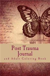 Post Trauma Journal and Adult Coloring Book