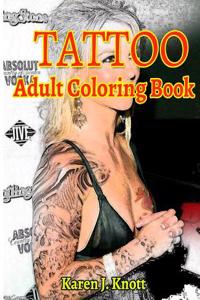 Tattoo Coloring Book for Adults Relaxation Meditation Blessing