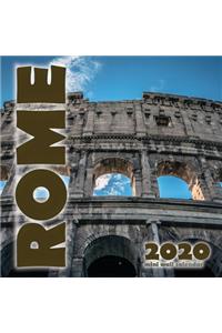 Rome 2020 Mini Wall Calendar