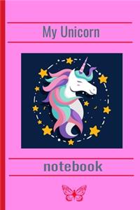 My Unicorn notebook