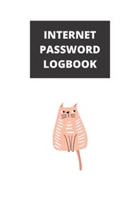 Internet Password Logbook