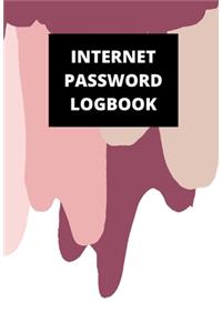 Internet Password Logbook