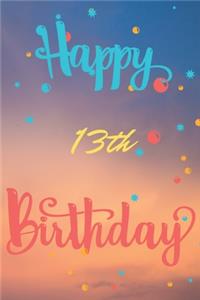 Happy 13th Birthday