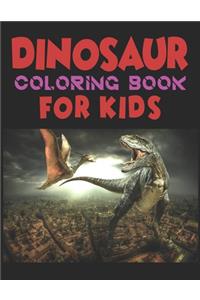 Dinosaur Coloring Book For Kids