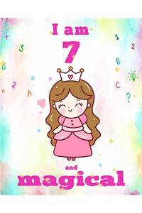 unicorn journal i am 7 and magical