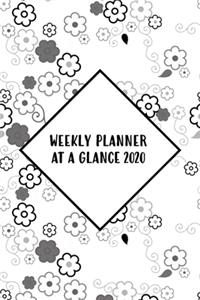 Weekly Planner At A Glance 2020