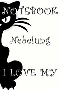 Nebelung Cat Notebook