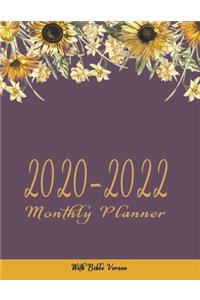 2020-2022 Monthly Planner for Christians