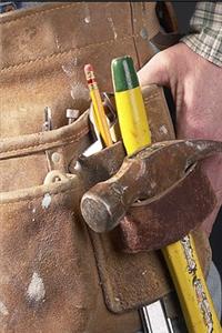 2020 Weekly Planner Handyman Tool Belt Construction 134 Pages