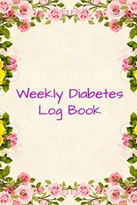 Weekly Diabetes Log Book