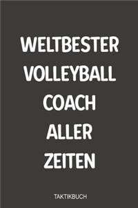 Weltbester Volleyball Coach aller Zeiten Taktikbuch