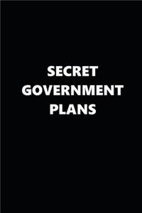 2020 Weekly Planner Funny Humorous Secret Government Plans Plans 134 Pages
