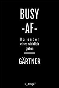 Kalender 2020 für Gärtner