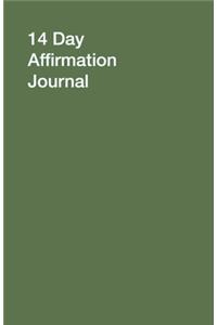 14 Day Affirmation Journal