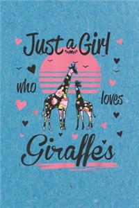 Just a girl who loves giraffes