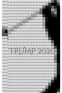 Trump 2020 Golf lego style creative Journal Notebook