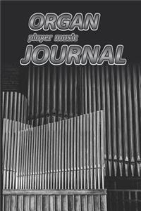 Organ Player Music Journal