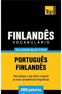 Vocabulário Português-Finlandês - 3000 palavras mais úteis