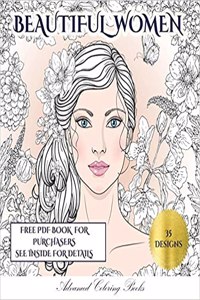 Advanced Coloring Books (Beautiful Women)